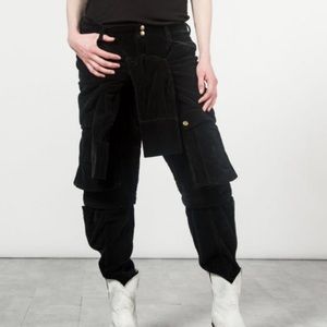 Nicholas K Fatigue Black Pants